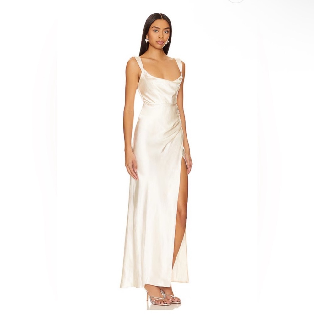 Runaway the Label Satin Maxi